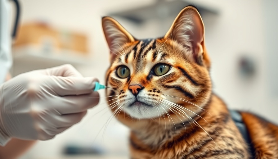 Does Pet Insurance Cover Shots: Cat receiving vaccination.