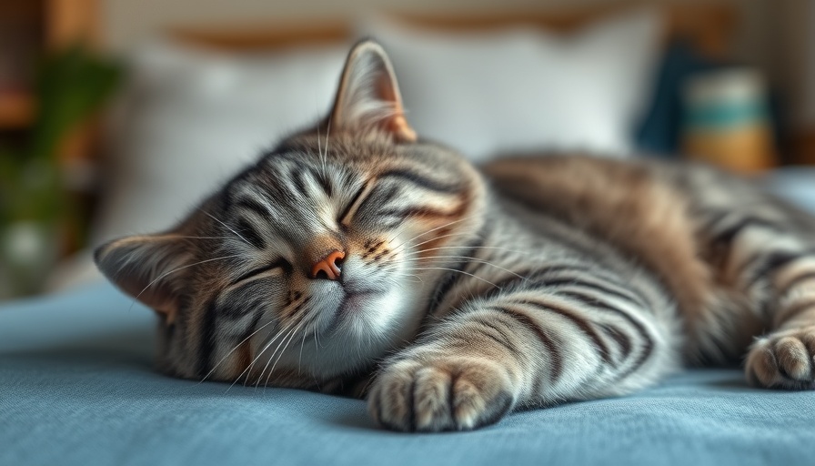 Cat enjoys massage, highlighting cat massage techniques.