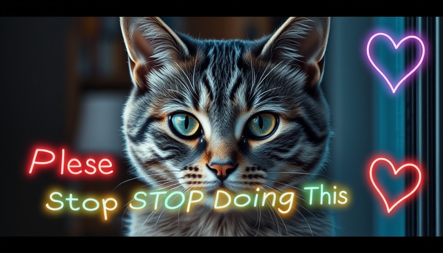 Emotional cat illustration highlighting critical mistakes in cat care.