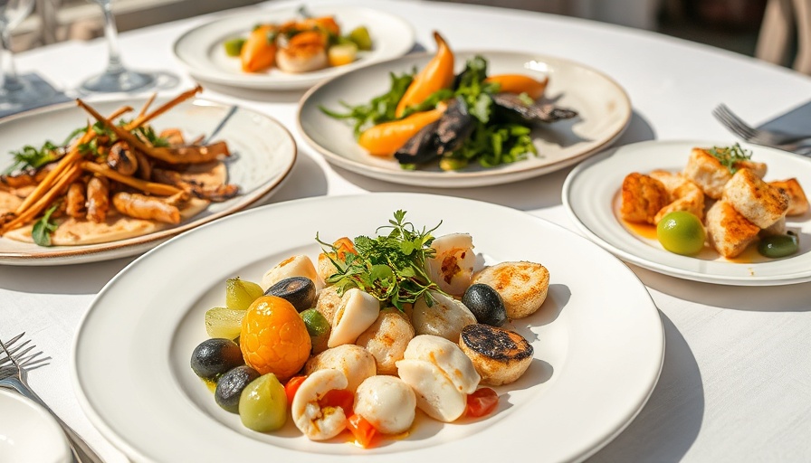 Gourmet dishes at one of the best restaurants in Miami with huge menus.