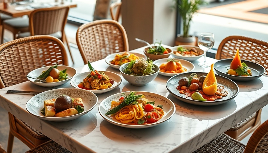 Exquisite gourmet dishes at the best Miami restaurants to escape the heat