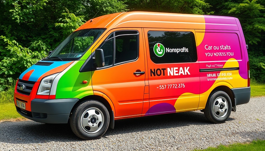Colorful van from South Florida nonprofit helping pet owners.