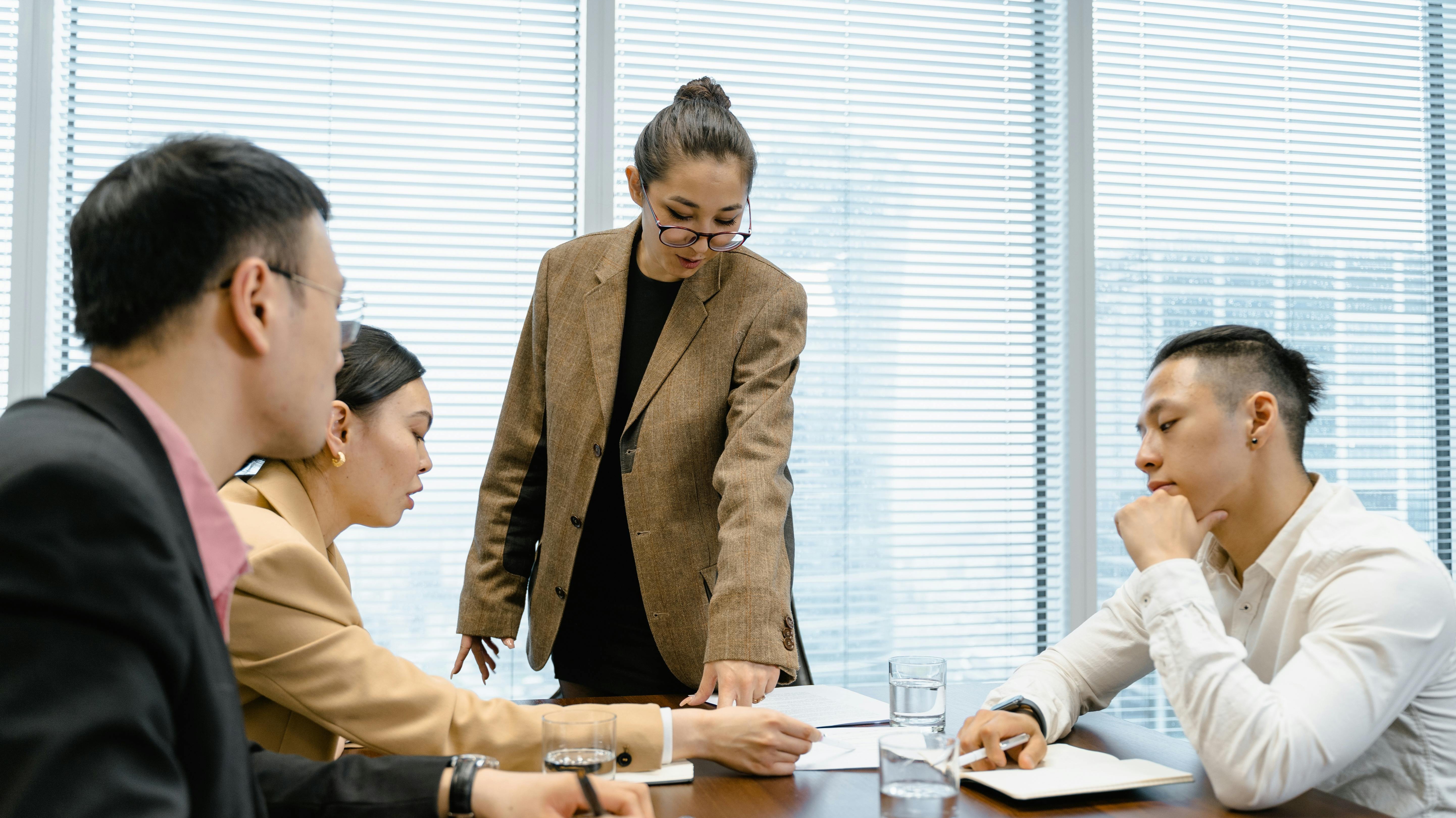 Modern office space embodies conscious unbossing leadership.