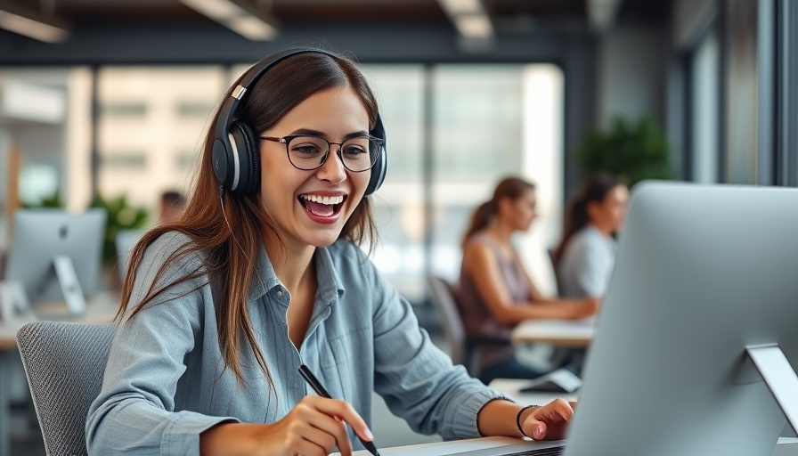 BRG Expands Paris Leadership: Young woman working in a modern office