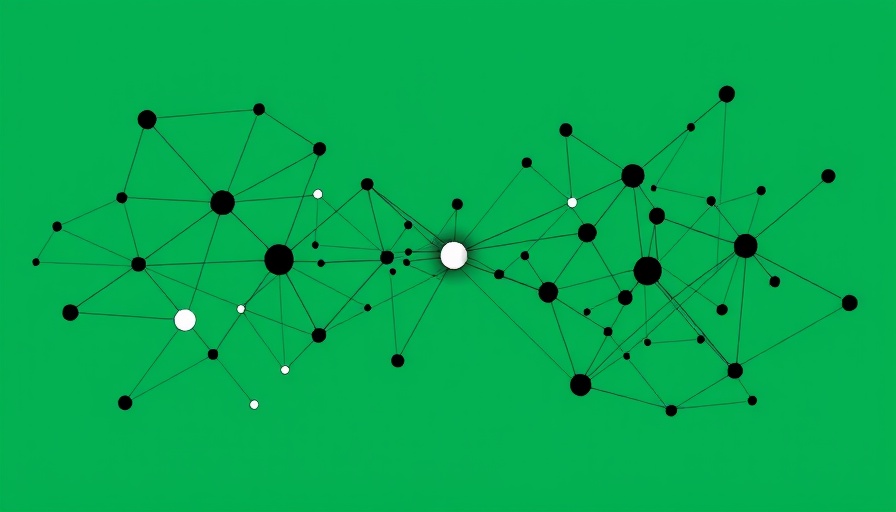 Abstract network illustration representing AI sales restrictions.