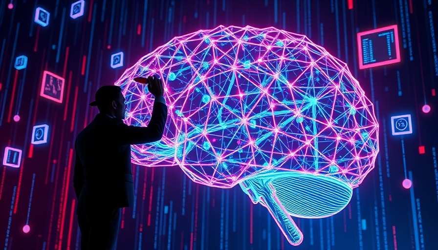 AI brain hacking concept - why bigger AI models are easier to hack.