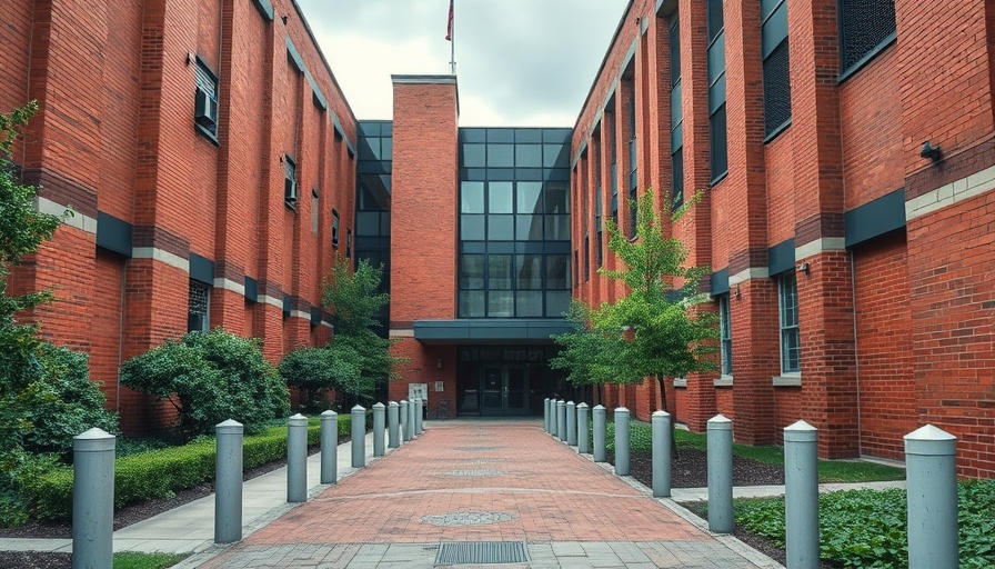 Douglas County Department of Corrections building facade.