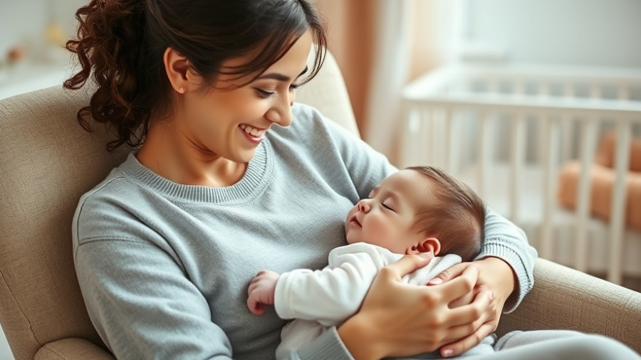 Demi-Leigh Tebow sharing motherhood insights, cradling baby.