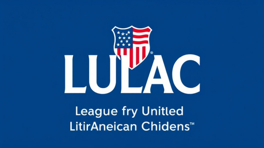 LULAC logo featuring text and shield with stars and stripes, related to LULAC controversy Omaha.