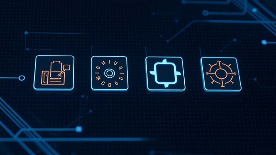 Optimizing coding agent rules represented with technology icons on a digital background.