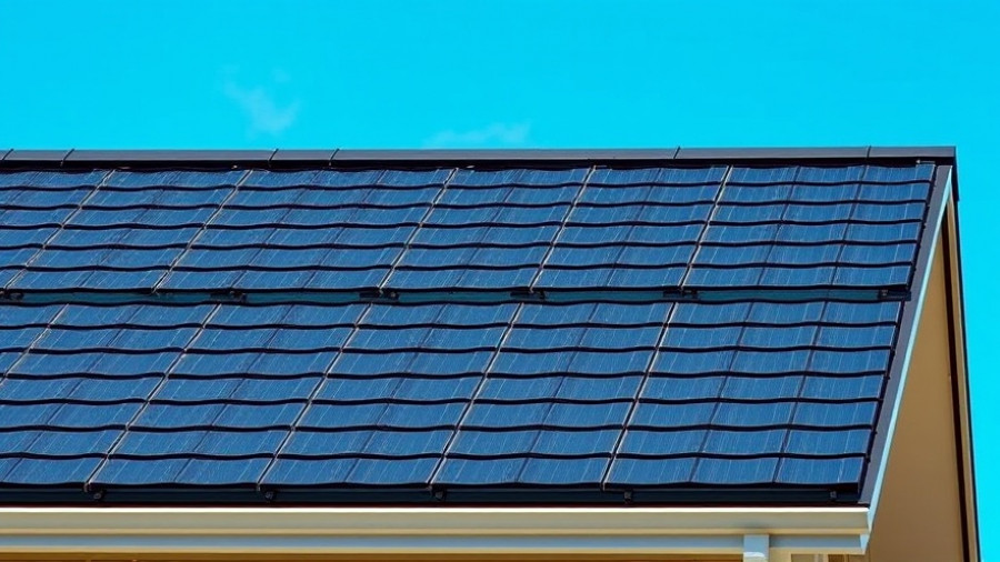 Sleek solar shingles on modern roof with buying guide context.