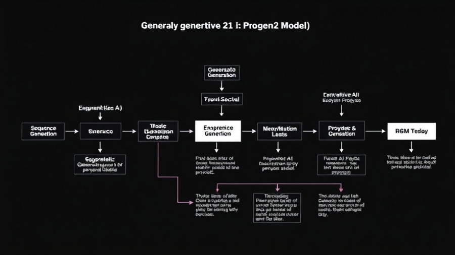 Generative AI model flowchart for enzyme production