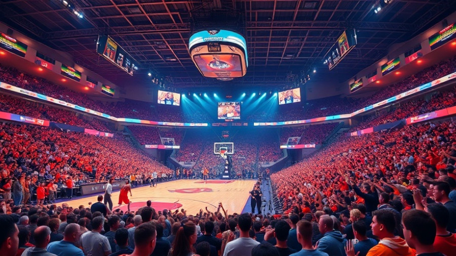 San Antonio Spurs arena hosting lively basketball game, dynamic atmosphere.