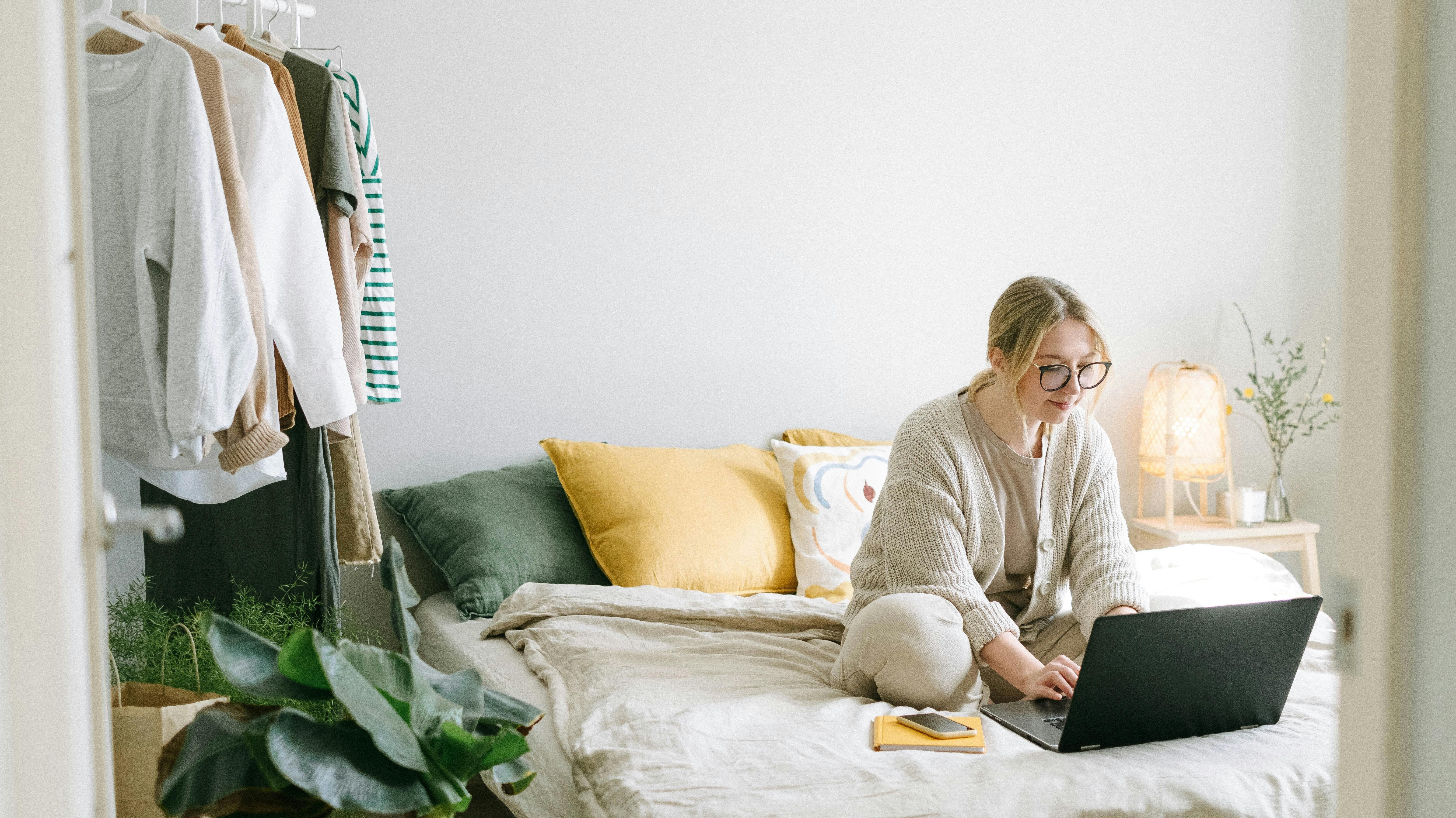 Two professional women negotiating in an office, work from home negotiation tips.