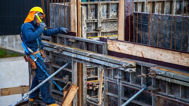 Gen Z individual working on airplane assembly line for job security