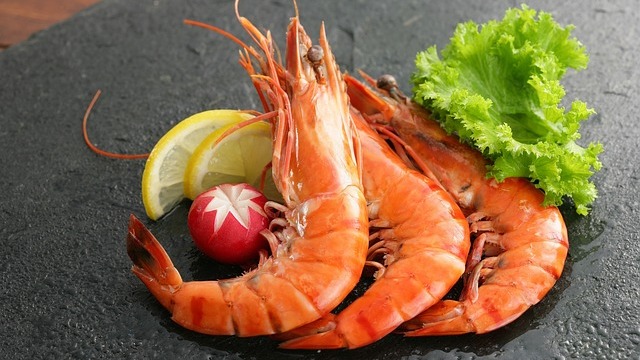 Best Hotel Restaurants in San Antonio dish featuring shrimp with herbs.