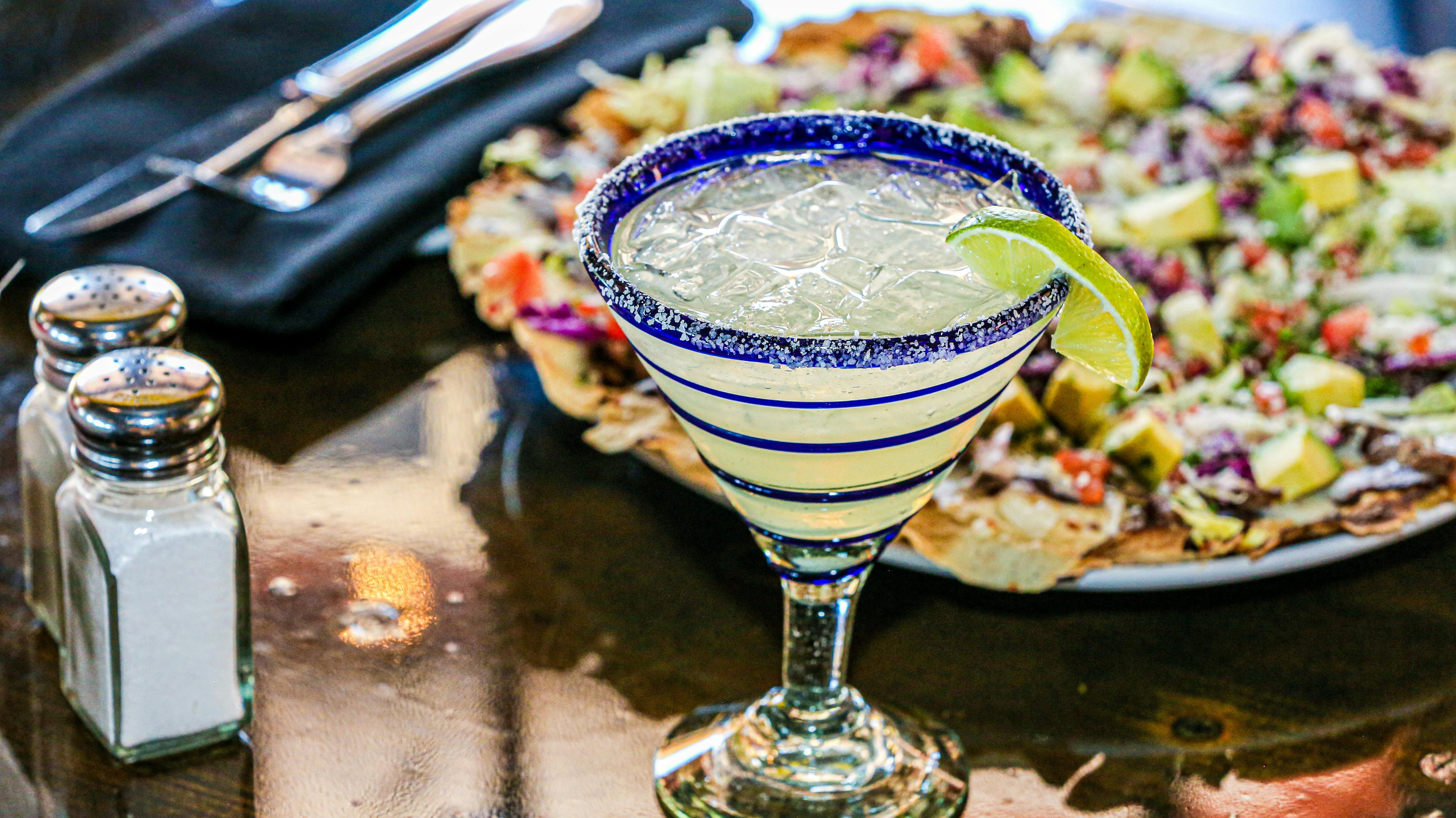 Best Margaritas in San Antonio enjoyed by riverside.