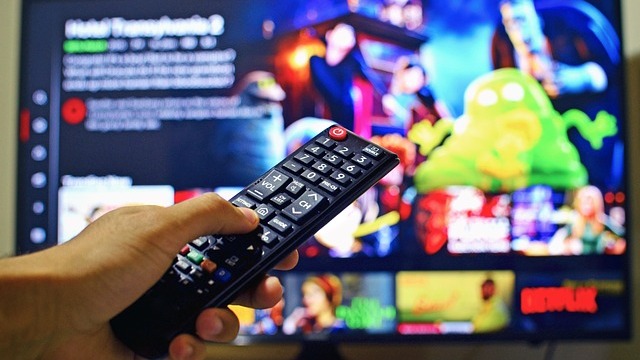 Freely Netgem Streaming Boxes interface on smart TV screen.