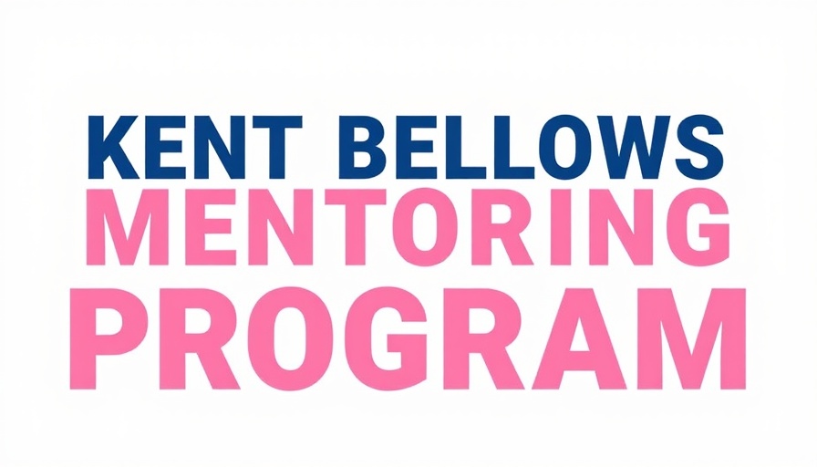Logo of the Joslyn Kent Bellows Mentoring Program with bold typography.