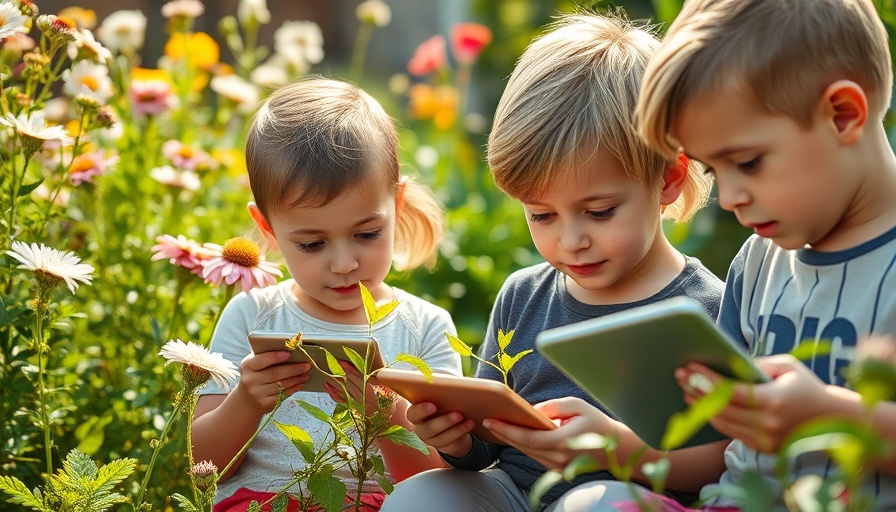 Conservation Hero Omaha: Children engaged in nature exploration.