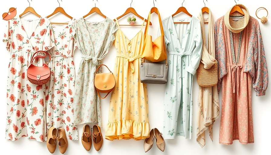 J. Crew Factory Spring 25 arrivals showcasing colorful dresses and accessories.