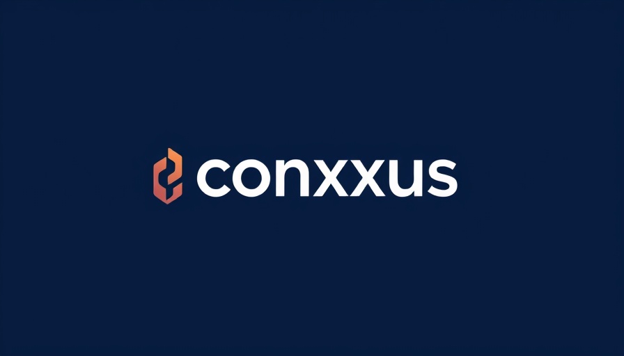 Conxxus logo on navy background for fiber-optic internet Lacon