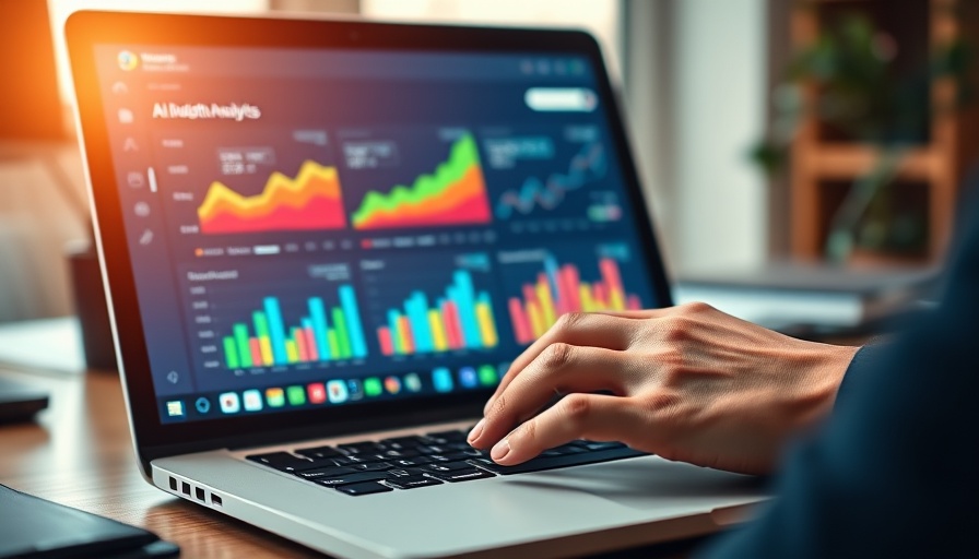 AI budgets growth depicted on a digital analytics dashboard.