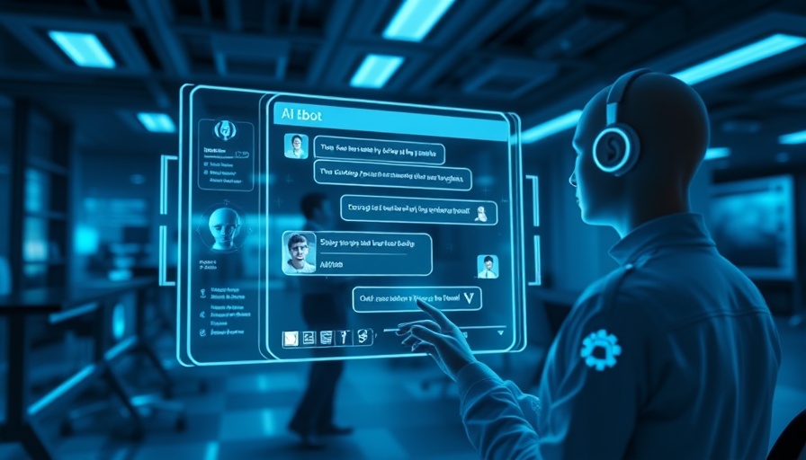 AI agent interface showing digital analytics in business.
