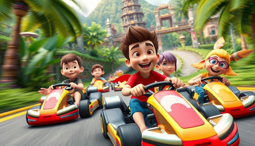 Crash Team Racing Nitro-Fueled characters racing in karts.