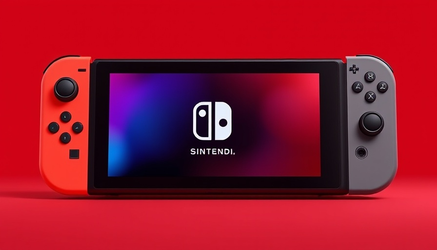 Sleek Nintendo Switch 2 system update with vivid design.