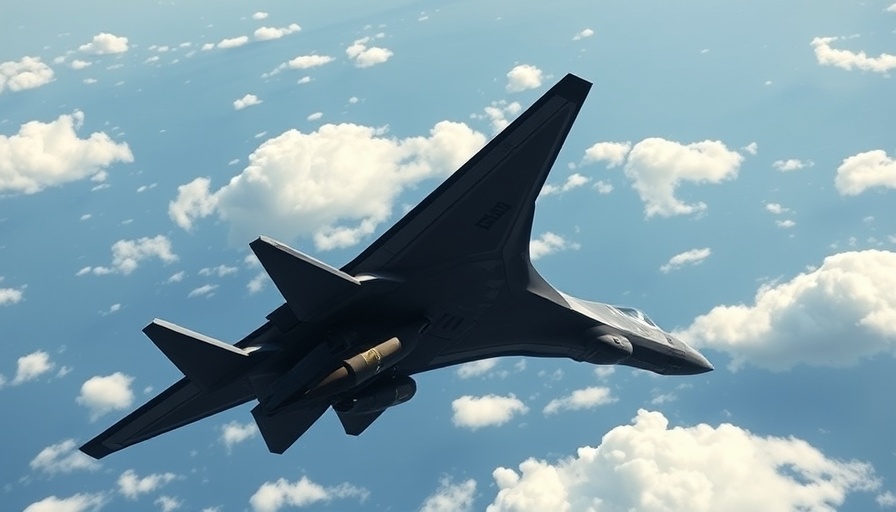 B-2 bomber drops Massive Ordnance Penetrator mid-flight