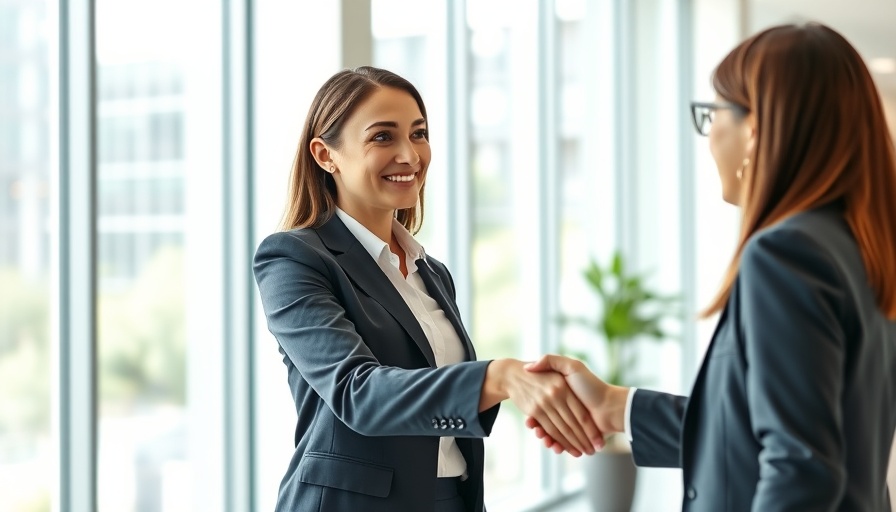 AI roles in workforce management: professional business handshake in meeting