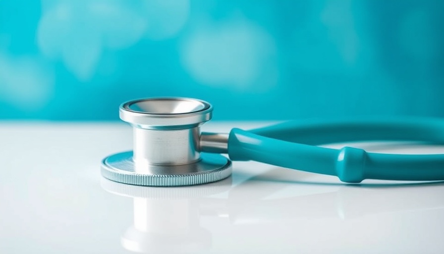 Teal stethoscope symbolizes employee benefits strategies in healthcare.