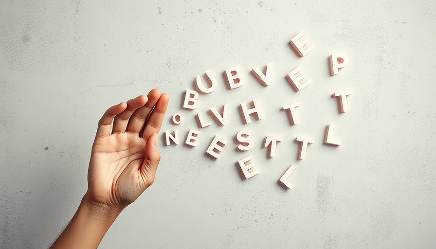 Conceptual image of letters flowing into ear, representing People Analytics AI Insights.