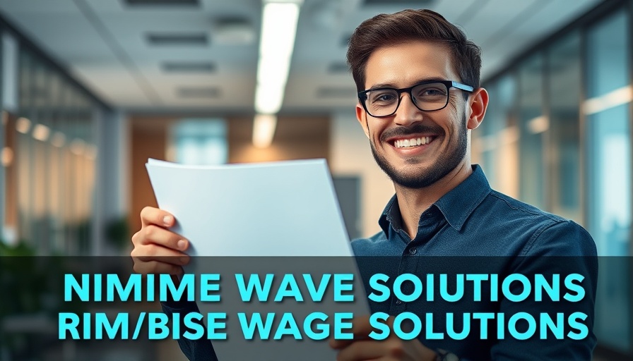 Upgrade to minimum wage compliance solution in modern office.