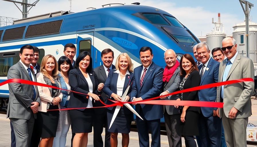 OmniTRAX ribbon-cutting event at Port of Brownsville