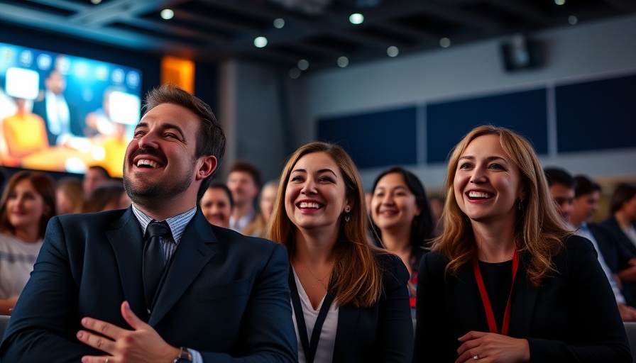 Employee resource group success stories at a corporate event.