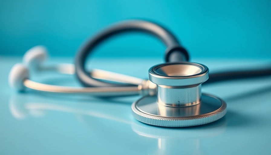 Stethoscope on reflective surface symbolizing value-driven employee benefits strategies.