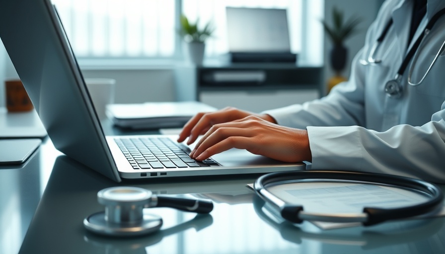 Stethoscope and laptop on desk representing pre-employment medical inquiries