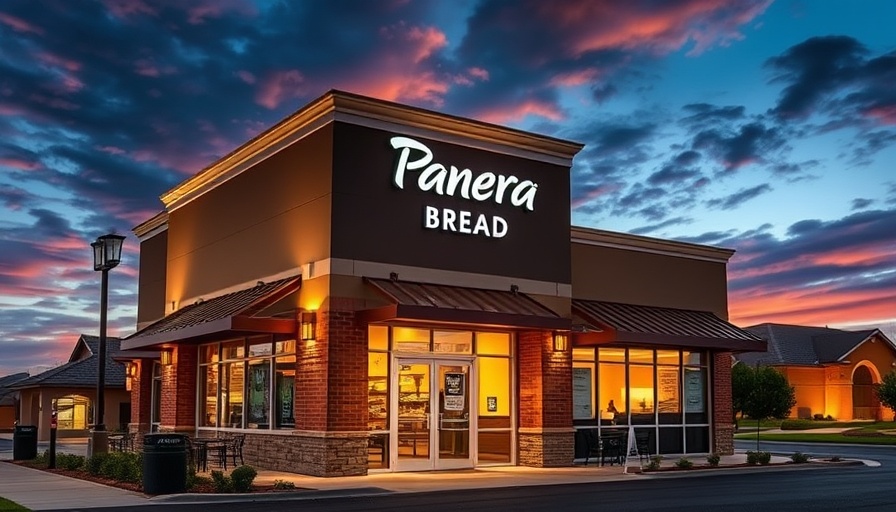Panera Bread exterior reflecting workforce strategy impacts.