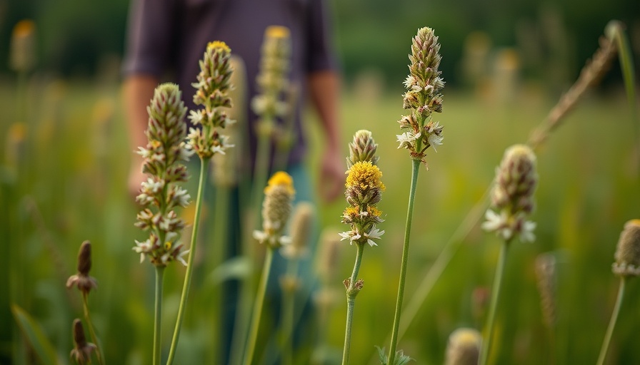 Native plants Nebraska in a natural setting.
