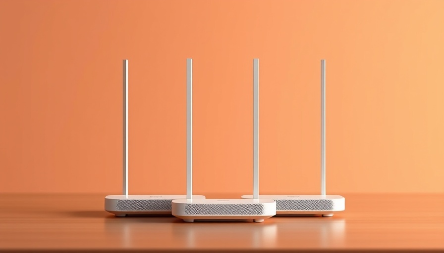 Sleek modern Wi-Fi devices, best Wi-Fi mesh network systems 2025.