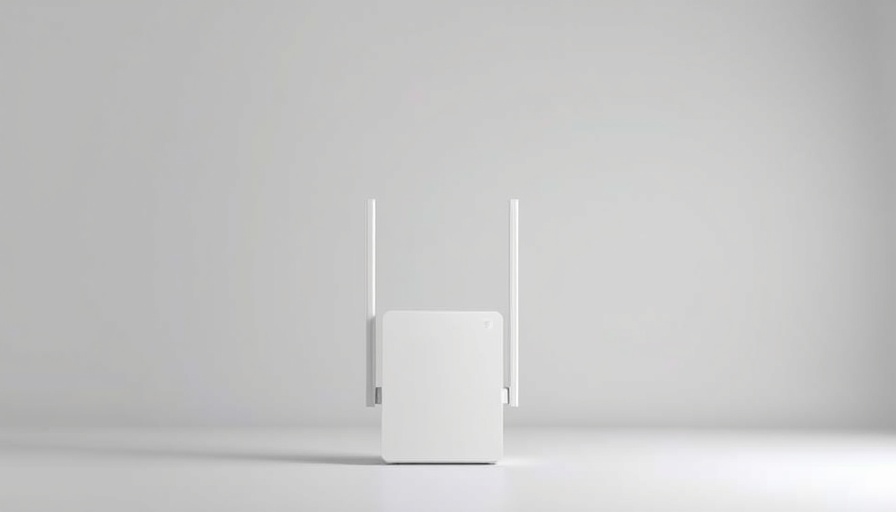 Sleek Wi-Fi mesh network systems in studio 2025 setup.