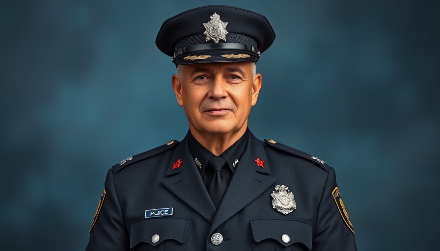 Idaho State Police Leadership Change: Officer in ceremonial attire