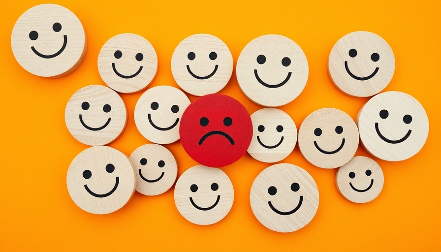 HR technology concept illustrated with smiley face tokens