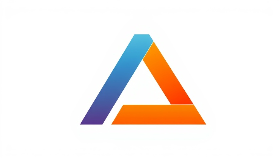 Abstract logo symbolizing ultra-fast 5 Gbps internet in Frederick County.