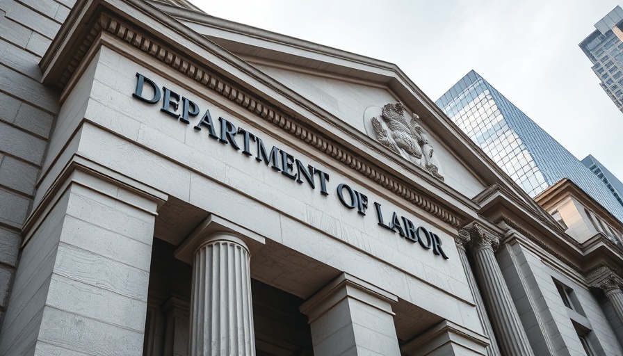 Department of Labor building discussing subminimum wage for workers with disabilities.