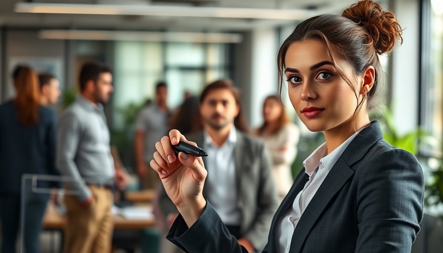 Team meeting to boost employee productivity in modern office