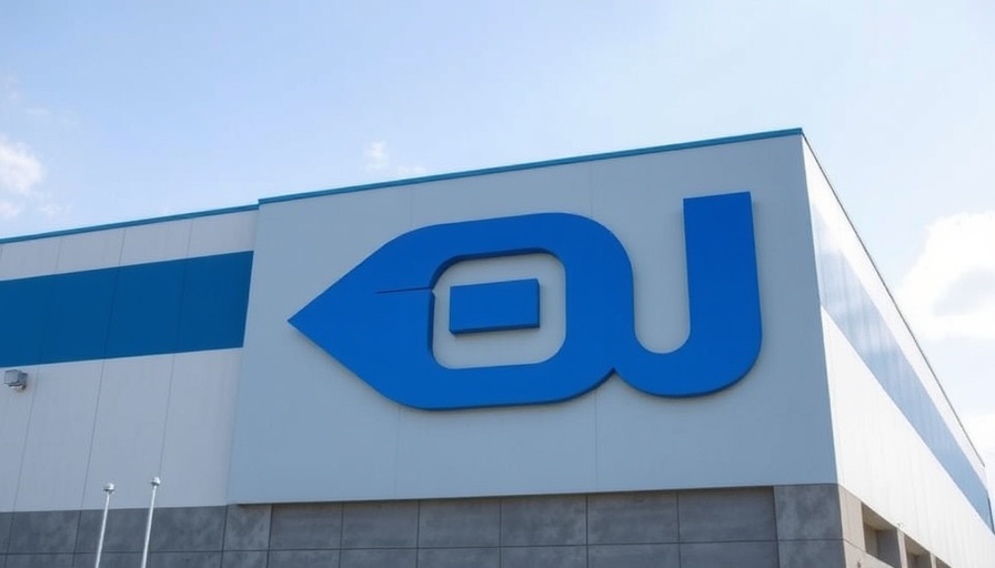 Major companies laying off staff 2025 concept with large company logo on building.