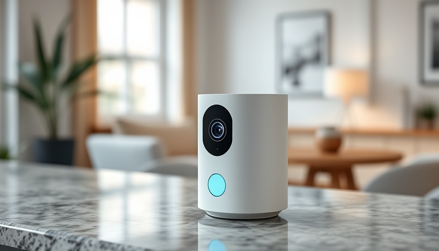 Best Home Security Systems 2025: Modern smart device on countertop.